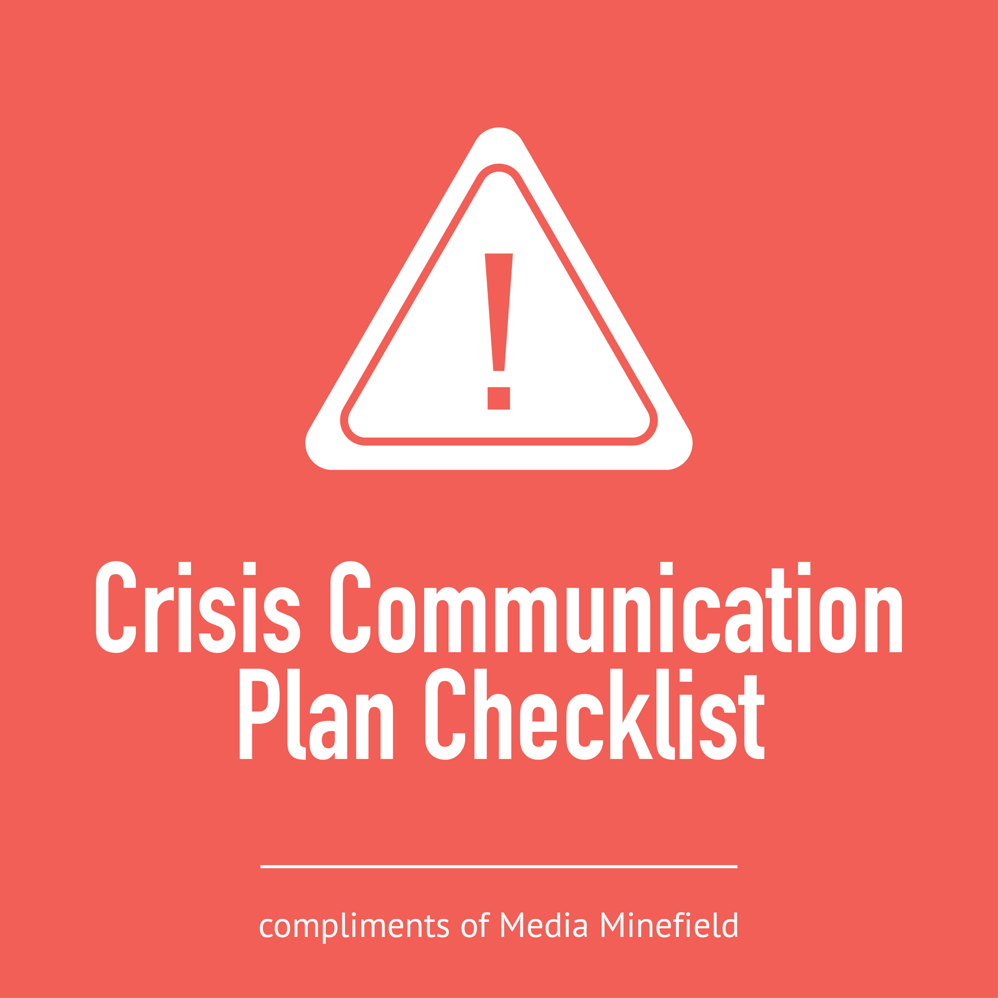 Crisis Checklist Download Graphic Crisis Checklist Download Graphic